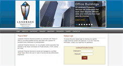 Desktop Screenshot of landmarkprotective.com